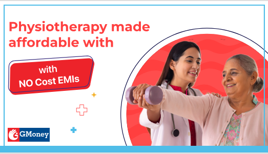 Physiotherapy with no cost emi